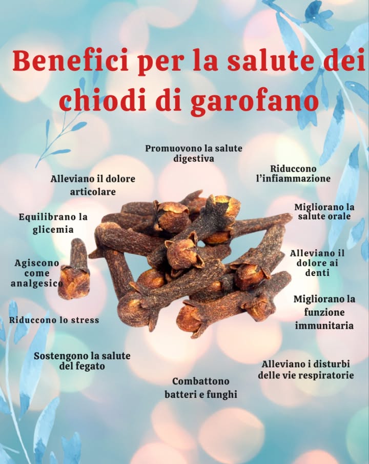 Benefici del chiodo di garofano per la salute