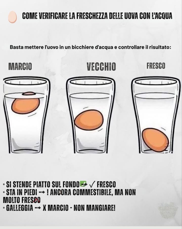 Suggerimento extra:
Rompete sempre le uova in una ciotola separata prima di aggiungerle alla ricetta. In questo modo si evitano spiacevoli sorprese!