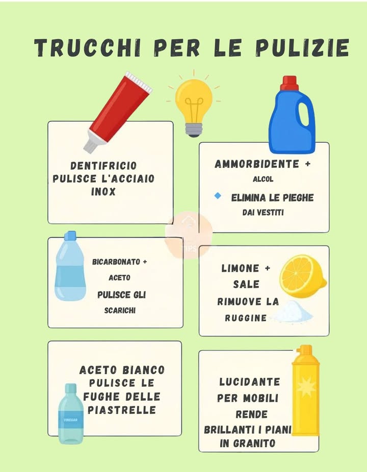 Utile – Trucchi per la pulizia