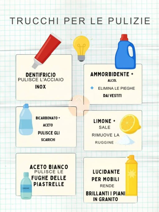Utile – Trucchi per la pulizia