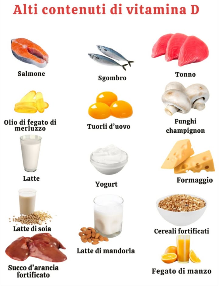 Ad alto contenuto di vitamina D Alimenti