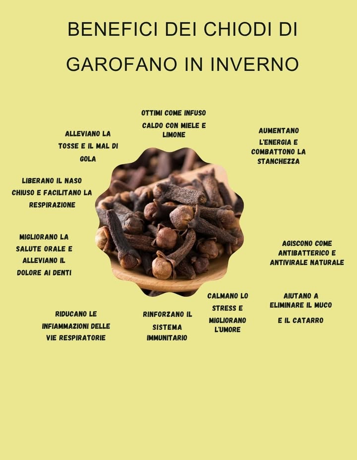 Benefici del chiodo di garofano per la salute