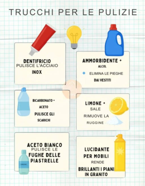Utile – Trucchi per la pulizia