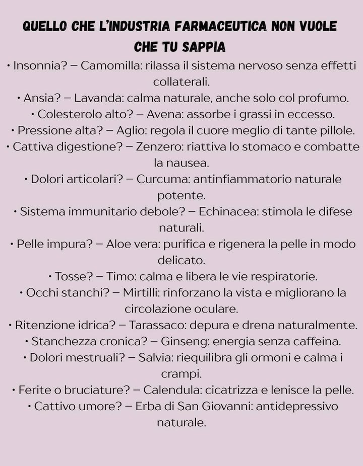 Quello che lindustria farmaceutica non vuole che tu sappia: