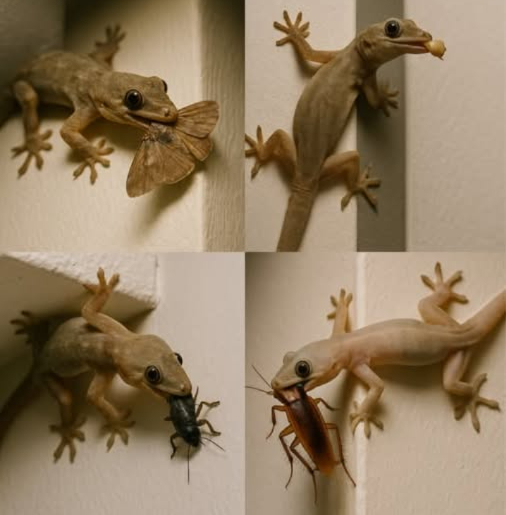 CIAO, SONO IL GECO NON UCCIDERMI, PULISCO LA TUA CASA E POSSO SALVARTI LA VITA, SONO INOFFENSIVO!!!
Si chiamano gechi o “pulisci case” e non fanno male a nessuno.
Si nutrono di insetti e sono un antiparassitario naturale contro gli scarafaggi. Li eliminano senza bisogno di usare insetticidi.
MANGIANO anche ragni, mosche e zanzare, persino scorpioni. Sono veri eroi.
Grazie a loro molte persone vengono salvati dalle punture di insetti velenosi. Non ucciderli, se non ti piacciono ignorale e basta