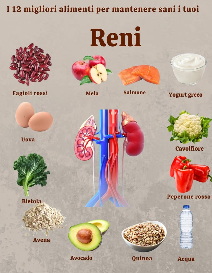 I 12 migliori alimenti per mantenere in salute i reni