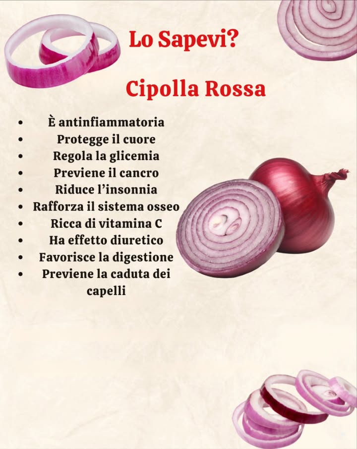 Benefici per la salute della cipolla viola