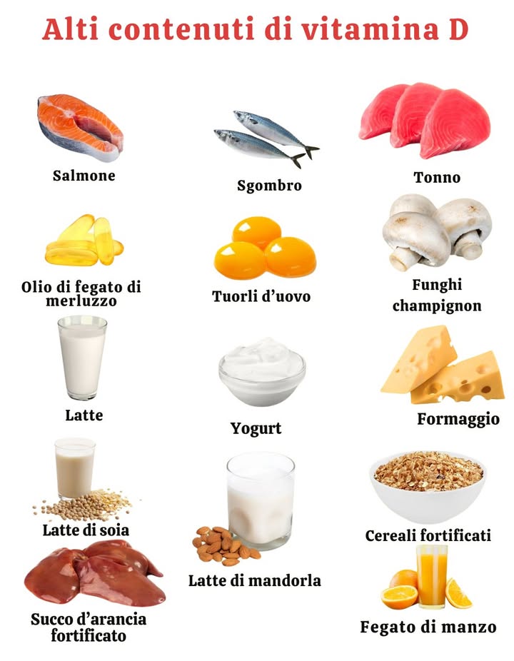 Ad alto contenuto di vitamina D Alimenti