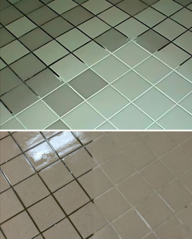 Ricetta per la pulizia di primavera delle fughe:
1. Mescolare 7 tazze di acqua, 1/2 tazza di bicarbonato di sodio, 1/3 di tazza di succo di limone e 1/4 di tazza di aceto.
2. Versare la miscela in un flacone spray.
3. Spruzzare la soluzione sulla malta del pavimento.
4. Lasciare riposare per uno o due minuti.
5. Pulire lo stucco con uno scrub.