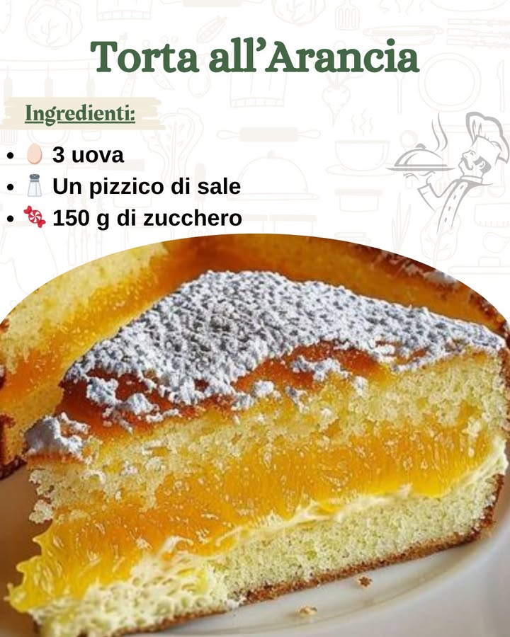 Torta allArancia: Soffice e Profumata, Si Scioglie in Bocca 
Questa torta allarancia è diventata una vera star del momento, amata per la sua morbidezza irresistibile e il gusto fresco e agrumato. Una delizia perfetta per ogni occasione, che conquisterà grandi e piccini.

Ingredienti

Per la torta
讀 3 uova
蓼 Un pizzico di sale
 150 g di zucchero
㮝 80 ml di olio di semi
 90 ml di succo darancia
 Buccia grattugiata di unarancia
 200 g di farina tipo 00
 15 g di lievito per dolci

Per la crema allarancia
 2 cucchiai di zucchero
 2 cucchiai di amido di mais
 220 ml di succo darancia

Preparazione

1. Preparazione della torta

In una ciotola capiente, sbatti le uova 讀 con un pizzico di sale 蓼 fino a ottenere un composto leggermente schiumoso.
Aggiungi lo zucchero  e continua a mescolare con una frusta elettrica fino a ottenere una crema chiara e spumosa.
Versa lolio di semi 㮝 e il succo darancia  nel composto e mescola delicatamente fino a che tutti gli ingredienti sono ben amalgamati.
Incorpora la buccia grattugiata di unarancia  per un aroma fresco e naturale.
Aggiungi gradualmente la farina  setacciata insieme al lievito per dolci . Mescola con una spatola o una frusta fino a ottenere un impasto liscio e omogeneo.
Versa limpasto in uno stampo rotondo da 24-26 cm di diametro precedentemente imburrato e infarinato.
Cuoci in forno statico preriscaldato a 175C per 35-40 minuti. Controlla la cottura inserendo uno stecchino al centro della torta: se esce pulito, la torta è pronta.
Lasciala raffreddare completamente prima di sformarla.
2. Preparazione della crema allarancia

In un pentolino, mescola zucchero  e amido di mais .
Versa gradualmente il succo darancia , continuando a mescolare per evitare la formazione di grumi.
Cuoci a fuoco medio, mescolando costantemente, finché la crema non raggiunge una consistenza densa e vellutata.
Rimuovi dal fuoco e lascia raffreddare leggermente.
3. Assemblaggio della torta

Taglia la torta raffreddata a metà orizzontalmente utilizzando un coltello seghettato.
Spalma uno strato generoso di crema allarancia  sulla metà inferiore della torta, distribuendola in modo uniforme.
Sovrapponi laltra metà della torta e premi leggermente per far aderire i due strati.
Per un tocco finale, spolvera con zucchero a velo  prima di servire.
Questa torta allarancia è un dolce soffice e profumato, perfetto per accompagnare un tè pomeridiano o per chiudere in bellezza un pranzo speciale.

Buon appetito!