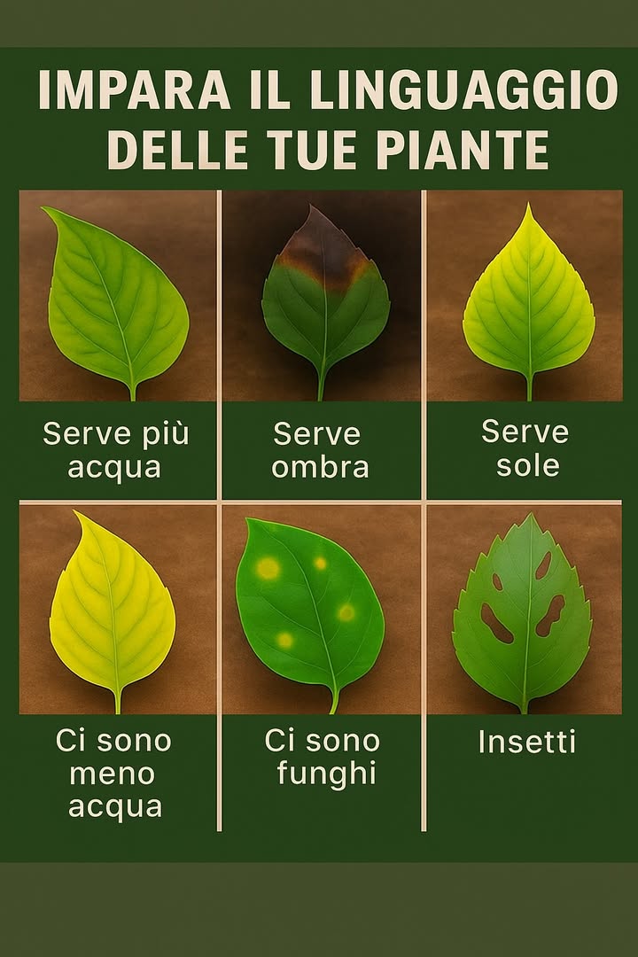 Conosci la lingua delle tue piante 
Le piante, proprio come gli esseri umani e gli animali, comunicano i loro bisogni attraverso i segnali che inviano. Quando qualcosa non va, le piante non possono urlare, ma sicuramente possono inviare segnali che possiamo interpretare e correggere. Imparare a leggere questi segnali è essenziale per garantire la salute delle tue piante e ottimizzare il loro ambiente. In questo articolo, esploreremo come comprendere e risolvere i problemi più comuni delle piante in modo da poterle mantenere in salute e prosperare. Ecco come riconoscere e risolvere i problemi più comuni che potrebbero affliggere le tue piante.
.
.
.
.
.

https://consiglibrillanti.com/conosci-la-lingua-delle-tue-piante/