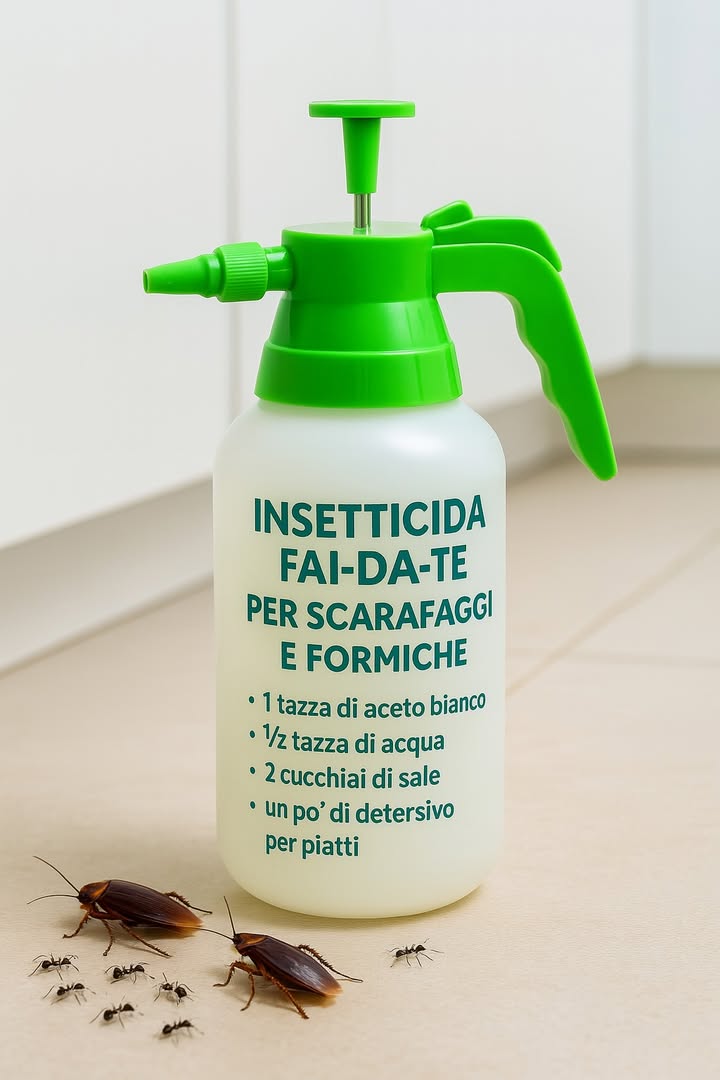 Spray fatto in casa contro scarafaggi e formiche che funziona davvero 荒
Nessuno vuole vedere scarafaggi o formiche che girano per la cucina o il bagno. Ma diciamolo: i repellenti chimici puzzano, possono essere tossici soprattutto con bambini o animali in casa e non sempre funzionano come promettono.

Ecco perché questo spray fatto in casa contro scarafaggi e formiche è davvero una svolta.

La parte migliore? Probabilmente hai già tutto in cucina!
.
.
.
.
.
.
https://consiglibrillanti.com/spray-fatto-in-casa-contro-scarafaggi-e-formiche-che-funziona-davvero/