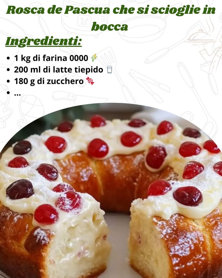 Rosca de Pascua che si scioglie in bocca 

Ingredienti per la Rosca de Pascua 
Ecco gli ingredienti che ti serviranno per preparare questa golosa rosca:

1 kg di farina 0000 

200 ml di latte tiepido 拏

180 g di zucchero