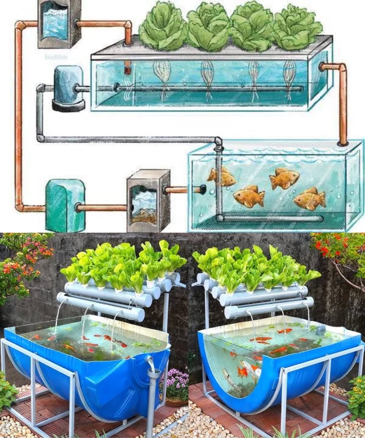 Guía completa de acuaponia: plantas y peces en armonía La acuaponia combina la cría de peces y el cultivo de plantas en un sistema de circuito cerrado. Los peces aportan nutrientes a las plantas y, a su vez, las plantas filtran y purifican el agua. Un método sostenible que permite producir alimentos frescos en casa, eficiente y respetuoso con el medio ambiente. Paso a paso para instalar tu sistema 1. Ubicación ideal Luz natural: 68 horas al día o luces de cultivo. Temperatura estable: protege a peces y plantas de extremos. Acceso a agua y electricidad: imprescindible para bombas y mantenimiento. Espacio: suficiente para acceso, cosecha y limpieza. 2. Instalar el acuario Tamaño: 100200 galones para principiantes. Material seguro: plástico, vidrio o fibra de vidrio aptos para alimentos. Ubicación firme y nivelada. Peces compatibles con el clima: tilapia, bagre, pez dorado o carpa koi. 3. Lecho de cultivo Colocado sobre el acuario para aprovechar la gravedad. Sustratos recomendados: arcilla expandida, grava o roca volcánica. Profundidad mínima: 30 cm para raíces y filtración. 4. Bomba de agua Recirculación completa al menos 1 vez/hora. Tuberías aptas para alimentos, sifón o rebose para regular niveles. Considerar energía de respaldo para cortes de electricidad. 5. Ciclar el sistema Establecer bacterias nitrificantes que transforman amoníaco en nitratos. Ciclar sin peces: con amoníaco o materia orgánica. Ciclar con peces: empezar con pocos ejemplares resistentes y monitorear parámetros. 6. Añadir peces y plantas Aclimatar peces gradualmente al acuario. Plantas ideales: lechuga, espinaca, col rizada, hierbas aromáticas, tomates o fresas. Espaciado correcto para crecimiento y circulación de aire. 7. Monitoreo y mantenimiento Calidad del agua: pH 6,87,2, amoníaco, nitrito y nitrato controlados. Alimentación equilibrada, retirar restos de comida. Salud de plantas: podar y vigilar plagas o deficiencias. Limpieza del lecho y revisión de bombas y tuberías. Cosecha regular para equilibrio del ecosistema. Beneficios de la acuaponia Sostenible: mínimo uso de agua y sin fertilizantes químicos. Eficiencia espacial: ideal para interiores o jardines pequeños. Productos frescos y pescado: alimento saludable directo de tu sistema. Consideraciones Coste inicial: inversión en tanques, bombas y equipos. Curva de aprendizaje: química del agua y mantenimiento del sistema. Dependencia eléctrica: cortes de luz pueden afectar el ecosistema. Acuaponia en casa Un método armonioso y sostenible para cultivar alimentos frescos. Con cuidado y seguimiento, tu sistema acuapónico prosperará y te brindará cosechas saludables de plantas y peces durante todo el año.