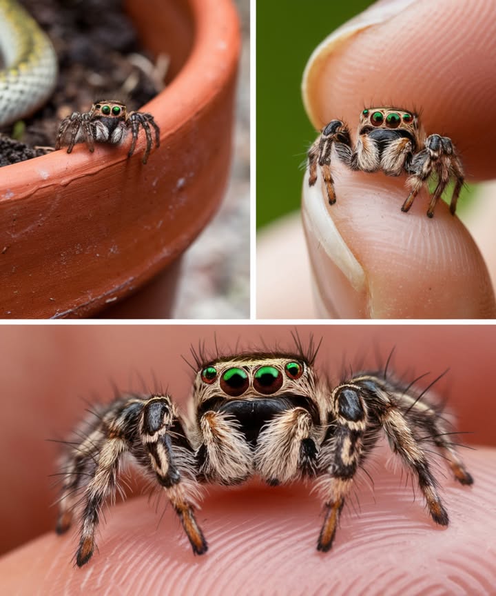 Este es Ocho. Vive en mi baño y ha elegido un rincón tranquilo cerca de mi orquídea como su refugio. Cada día le dejo un hisopo de algodón empapado en agua en su lugar: sobre la planta, detrás del inodoro o cerca del lavabo. Él llega con cuidado para beber. Mi primera reacción? Podría deshacerme de él. Pero, por qué haría eso? No opté por el miedo ni el asco; elegí el respeto. Ocho es diminuto comparado conmigo, y sin embargo, en la red invisible del equilibrio natural, él tiene su importancia. Más de lo que puedo imaginar. Cada ser, incluso el más pequeño, tiene un papel que desempeñar. Por ejemplo, las arañas controlan a otros insectos, protegiendo las plantas y ayudando a mantener la salud de nuestros entornos. La naturaleza no actúa al azar; cada forma de vida tiene un significado, un propósito, una contribución. Ser amables con las criaturas más pequeñas es un acto poderoso. Invito a todos a reflexionar sobre el lenguaje que utilizamos: no son asquerosas ni inútiles. Son parte de este mundo, al igual que nosotros.