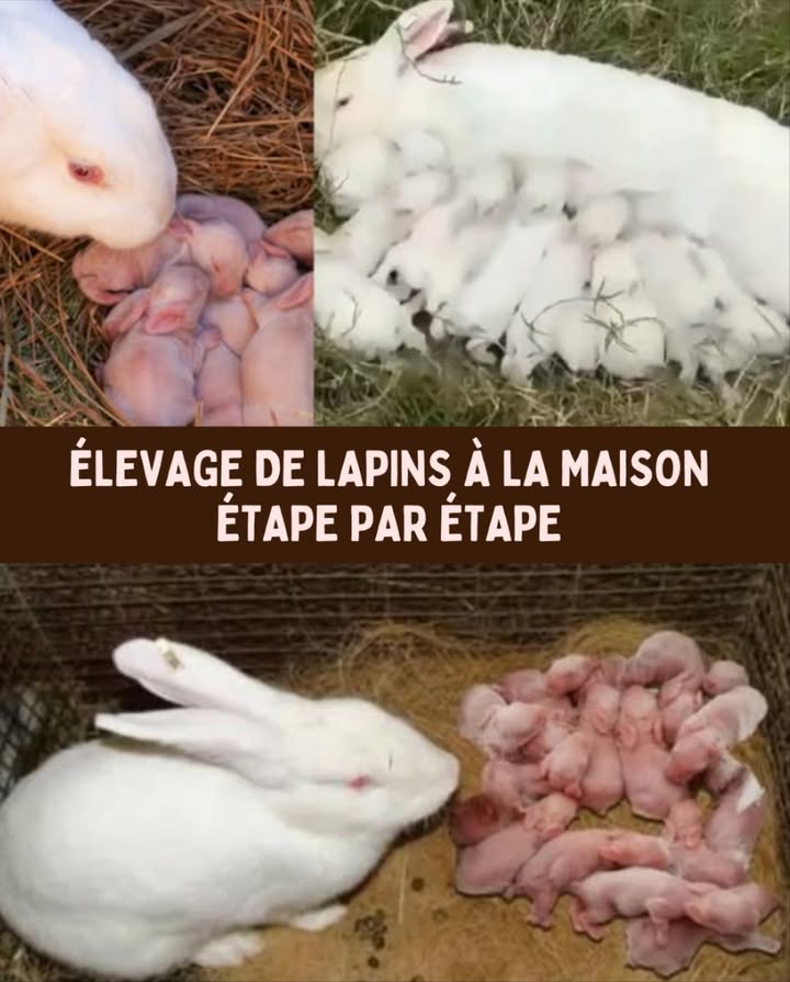 Tous les conseils pour élever des lapins dans le jardin

 Liberté totale ou enclos sécurisé
 Il est préférable de garder les lapins dans un enclos fermé pour éviter les fugues.
 Inspectez le terrain et retirez les éléments dangereux : graviers, verre, débris.

 La clapier : leur abri essentiel
 Dimensions idéales : 100 cm de haut  90 cm de large  60 cm de profondeur.
力 Doit être solide et protégé contre les prédateurs renards, chats, chiens.
 Sol couvert de paille, sec et isolé de lhumidité.
凌 Prévoir des bols pour leau, la nourriture, le foin, et un espace extérieur ombragé.

 Où installer le clapier
 Choisir un emplacement à labri du vent avec une bonne épaisseur de paille pour les jours froids.
 Éviter les températures inférieures à 15 C, surtout pour les lapins nains.
 Placer le clapier en hauteur ou sur un terrain incliné pour prévenir les inondations.
 Offrir à la fois des zones ensoleillées et ombragées.
蝹 Surélever la base pour éviter que les lapins creusent des tunnels.

 Alimentation adaptée
 Herbivores : ils se nourrissent dherbe, de foin, de bourgeons et de feuillages.
凌 Fruits et légumes de saison recommandés : radis, carotte, asperge, cresson, céleri, trèfle, pissenlit.
 À éviter : laitue, brocoli, artichaut, petits pois  ils perturbent la digestion.
 Fournir toujours de leau propre et surveiller leur consommation.

 Plantes toxiques à éviter
 Les lapins domestiques ne reconnaissent pas les plantes vénéneuses :
muguet, fougère, narcisse, laurier, if, coquelicot, houx.
 Bannir tout pesticide ou insecticide dans leur zone de vie.

 Protection contre les prédateurs
 Rentrez-les la nuit ou installez un enclos fermé avec des grillages enterrés à 4050 cm.
 Prévoir une entrée étroite pour empêcher laccès des grands prédateurs.

 Valoriser le fumier
 Le fumier de lapin est un engrais naturel exceptionnel pour le potager et les massifs. Récoltez-le et utilisez-le comme fertilisant écologique.

 Une méthode simple et respectueuse pour des lapins heureux, un jardin vivant et un sol naturellement fertile.
#ÉlevageDeLapins #LapinsAuJardin #VieÉcologique