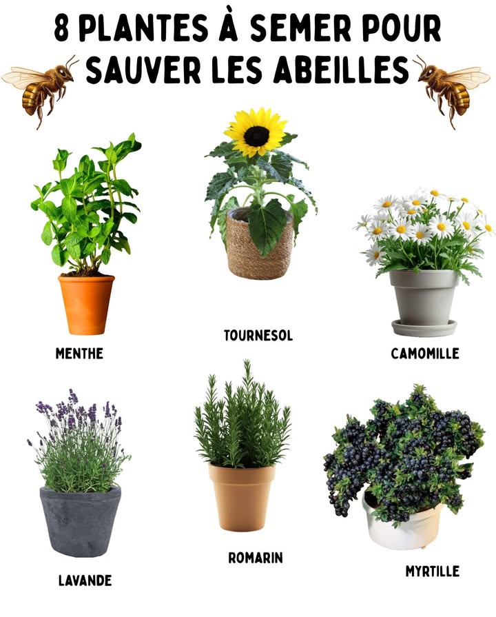 Plantes essentielles pour attirer et protéger les abeilles