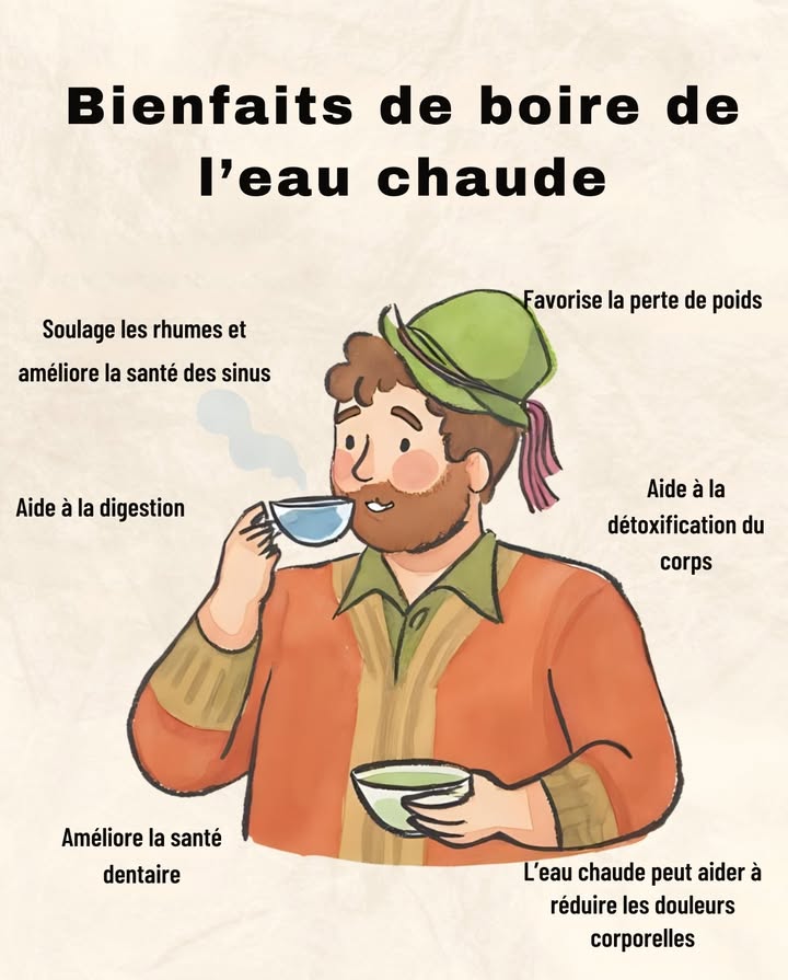 Bienfaits de boire de leau chaude