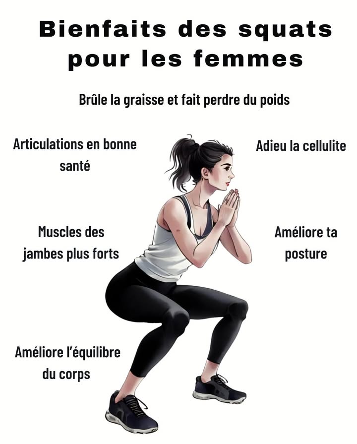 Bienfaits des squats pour les femmes