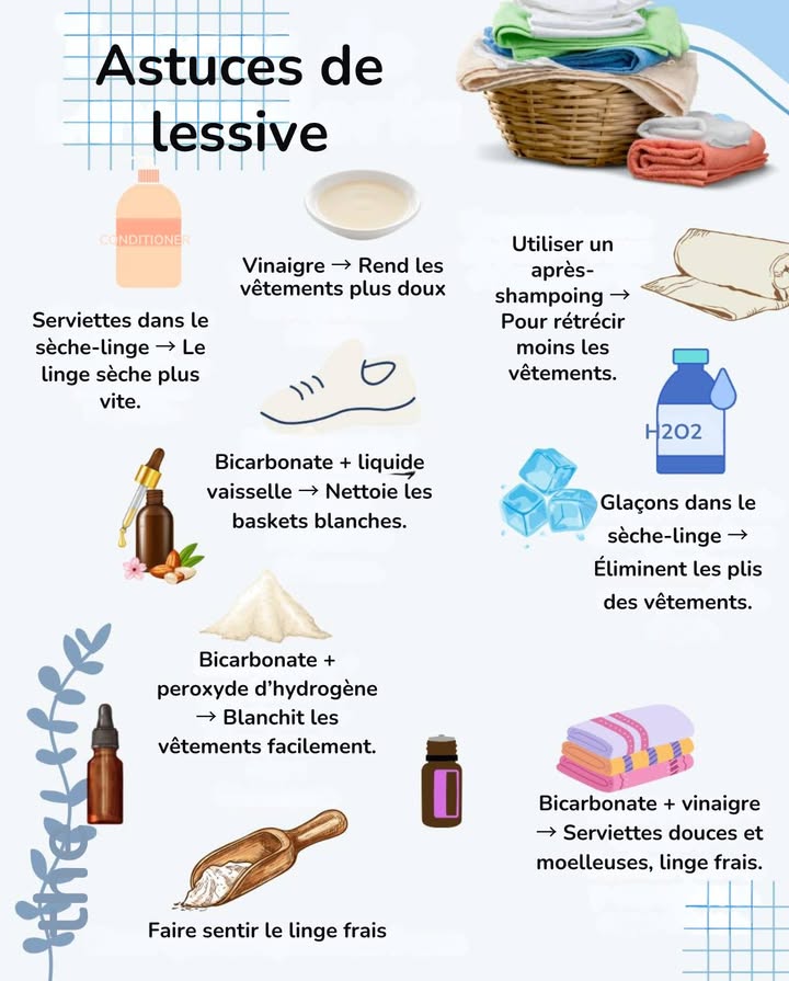 Astuces de lessive
