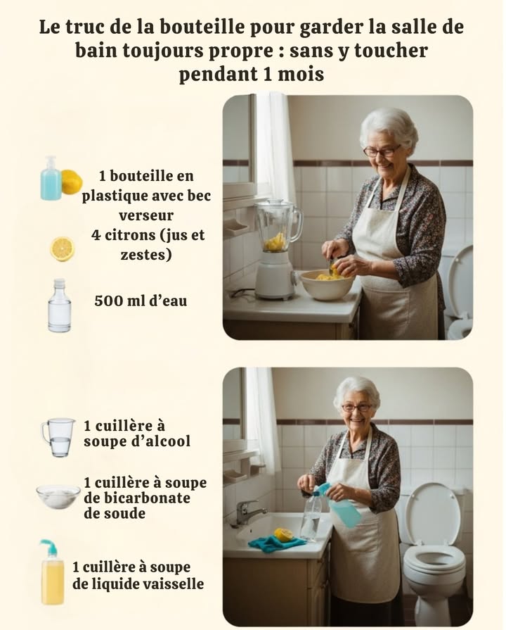 Voici aussi le nettoyant magique pour blanchir les joints noircis des carreaux :

Mélangez 100 g de bicarbonate de soude, 75 ml deau oxygénée et 1 cuillère à café de détergent liquide.

Imbibez une éponge de ce mélange.

Frottez doucement les joints des carreaux.

Rincez à leau claire.

Séchez avec un chiffon propre.

Résultat : des joints blancs et impeccables, sans produits agressifs ni chimiques