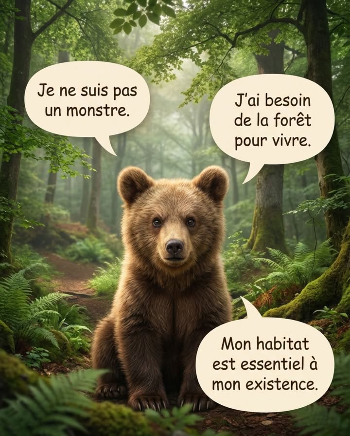 Je ne suis pas un monstre.
Jai juste besoin de la forêt pour grandir, me cacher et vivre.

Protéger la nature, cest aussi protéger les plus petits.