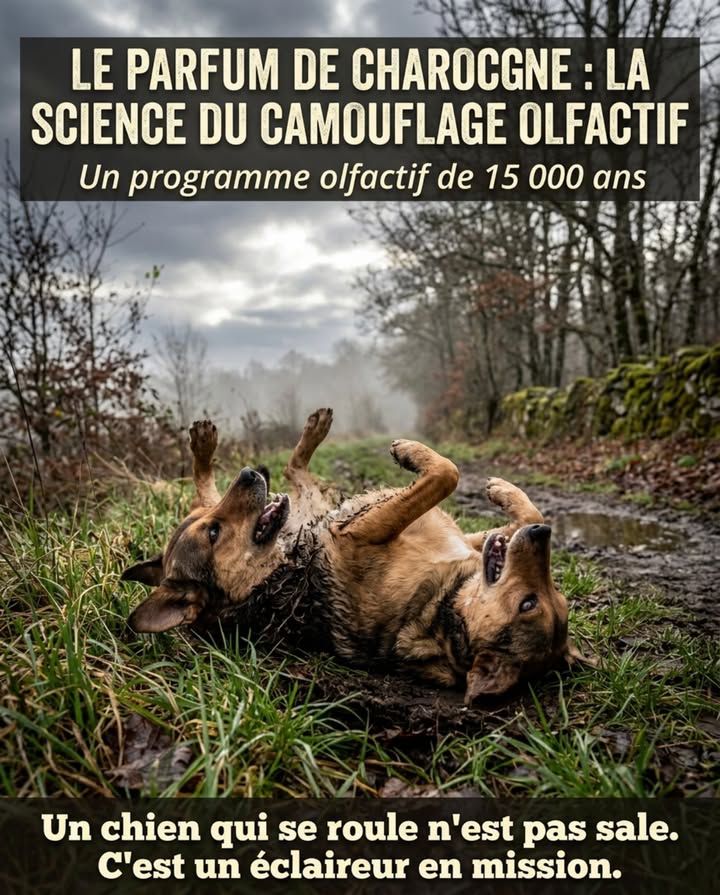 LE PARFUM DE CHAROGNE : LA SCIENCE DU CAMOUFLAGE OLFACTIF

Au bord dun sentier de campagne, un chien quitte le chemin dun coup, fonce vers une masse informe dans lherbe et se jette dessus avec un enthousiasme que rien narrête. Il se frotte le cou, les épaules, la nuque. Quand il revient en trottant, lodeur est insoutenable  crotte de renard, charogne, poisson pourri. Le propriétaire hurle, attrape la laisse, rentre immédiatement et passe vingt minutes à shampoiner lanimal. Le chien recommencera dès la prochaine sortie. Pour le maître, cest un vice incompréhensible. Pour le biologiste comportemental, cest un programme olfactif de 15 000 ans qui tourne exactement comme prévu.

1 LIDÉE REÇUE :  MON CHIEN EST SALE ET MAL ÉDUQUÉ 

Nous interprétons lodeur avec notre nez humain  5 millions de récepteurs olfactifs. Le chien en possède 300 millions. Sa perception du monde est dabord chimique. Ce que nous classons comme  répugnant  appartient à une catégorie olfactive que le chien classe comme  information de haute valeur . Un cadavre en décomposition nest pas une nuisance pour un canidé  cest une base de données biochimique qui renseigne sur les proies présentes, les prédateurs passés et létat sanitaire du territoire.

2 LA RÉALITÉ SCIENTIFIQUE : LE SCENT-ROLLING

Le comportement porte un nom en éthologie : le scent-rolling. Il est documenté chez le loup gris Canis lupus, le coyote, le renard et le chien domestique. Trois hypothèses se complètent.

Camouflage olfactif. Le loup qui se roule dans une carcasse de cerf masque sa propre odeur de prédateur. Les proies détectent un canidé à plusieurs centaines de mètres par le vent  un loup qui sent la charogne ne déclenche pas la fuite. Le chien domestique a conservé ce programme même si la chasse nest plus nécessaire. Linstinct na pas reçu la mise à jour.

Communication sociale. Le loup qui revient au clan couvert dune odeur inhabituelle est flairé par tous les autres membres. Pat Goodmann, du Wolf Park Indiana, a documenté que les loups reviennent systématiquement à la source de lodeur après avoir flairé le porteur  le scent-rolling fonctionne comme un  rapport déclaireur . Le chien fait la même chose : il rapporte une information au groupe.

Entretien du microbiome cutané. La peau du chien héberge un écosystème bactérien qui participe à la défense immunitaire, à la régulation des odeurs corporelles et à la protection contre les dermatites. Les shampoings fréquents  surtout les produits parfumés  détruisent ce microbiome et déclenchent un cercle vicieux : la peau irritée produit plus de sébum, le chien sent plus fort, le propriétaire lave plus souvent, la peau se détériore.

3 CE QUI SE PASSE RÉELLEMENT MAINTENANT MARS

Mars est le mois où les cadavres dhiver apparaissent. Le dégel libère les carcasses de petits animaux morts pendant lhiver  oiseaux, campagnols, hérissons. Les crottes de renard sont omniprésentes car les renards marquent leurs territoires avec une intensité accrue en période de reproduction janvier-mars. Le sol humide libère les composés organiques volatils de toutes les matières en décomposition enfouies. Pour un chien, chaque promenade de mars est un festival olfactif  la pression de se rouler est maximale.

4 POURQUOI CEST CONTRE-PRODUCTIF DE LAVER SYSTÉMATIQUEMENT

Le shampoing canin classique a un pH de 6 à 7. La peau du chien a un pH de 7,5 environ  plus alcalin que la peau humaine. Un lavage fréquent modifie ce pH, favorise les levures cutanées Malassezia et provoque des démangeaisons chroniques. Le chien qui se gratte après un bain nest pas  propre et content   sa peau réagit à lagression chimique.

Un chien lavé plus dune fois par mois sans indication vétérinaire perd progressivement la couche lipidique qui protège son pelage. Le poil devient terne, cassant, et perd ses propriétés imperméabilisantes. Le même chien quon lave parce quil sent mauvais finit par sentir plus mauvais encore parce que le sébum compensatoire est plus odorant que le sébum normal.

5 DES GESTES SIMPLES POUR AUJOURDHUI

Le rinçage à leau claire suffit dans 90 % des cas  il emporte les particules sans détruire le film lipidique. Si lodeur est vraiment insoutenable, un rinçage au vinaigre de cidre dilué une cuillère à soupe pour un litre deau neutralise les composés soufrés sans altérer le pH cutané.

Limitez le shampoing à une fois par mois maximum, et uniquement avec un produit sans parfum formulé pour le pH canin. Après le bain, laissez le chien se sécher naturellement ou à la serviette  le séchoir chaud achève de déshydrater la peau.

Acceptez le scent-rolling comme un comportement normal, pas comme un défaut déducation. Un chien qui se roule dans une odeur forte est un chien dont le logiciel olfactif fonctionne. La seule intervention justifiée est déviter les matières réellement dangereuses  carcasses en décomposition avancée risque de botulisme ou zones traitées chimiquement.

CONCLUSION

Un chien couvert de crotte de renard nest pas un chien qui se venge. Cest un éclaireur qui a fait son rapport.

#ComportementCanin #ScientRolling #MicrobiomeCutané #ChienNaturel #ÉthologieAnimale