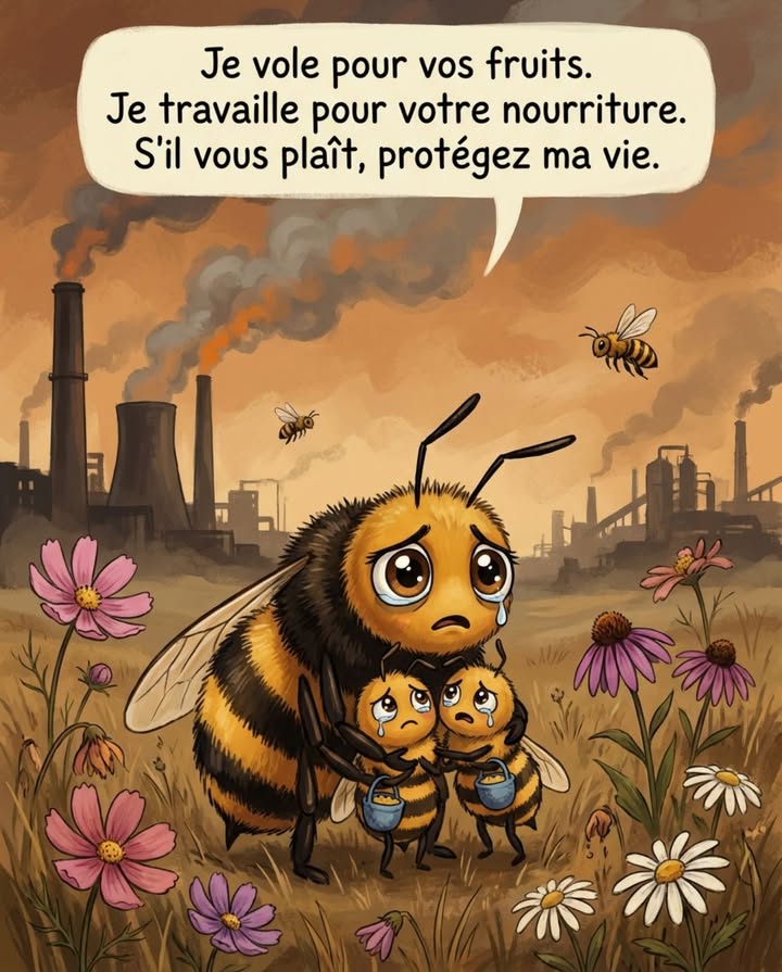 Les abeilles et leur rôle essentiel dans les écosystèmes

Les abeilles soutiennent lagriculture, la biodiversité et léquilibre des écosystèmes grâce à la pollinisation. De nombreuses cultures alimentaires dépendent de la pollinisation par les abeilles et autres insectes.

Menaces pesant sur les populations dabeilles :
– Pesticides et produits chimiques agricoles
– Perte dhabitat et réduction des plantes à fleurs
– Pollution environnementale
– Changements climatiques

Protéger les abeilles, cest protéger :
– La production agricole de fruits et légumes
– La biodiversité végétale
– Léquilibre des écosystèmes naturels

Comment soutenir les abeilles :
– Planter des fleurs riches en nectar tout au long de la saison
– Réduire lusage des pesticides dans les jardins
– Laisser des zones de végétation naturelle
– Soutenir lapiculture durable

Les abeilles jouent un rôle fondamental dans la production alimentaire et la santé des écosystèmes.